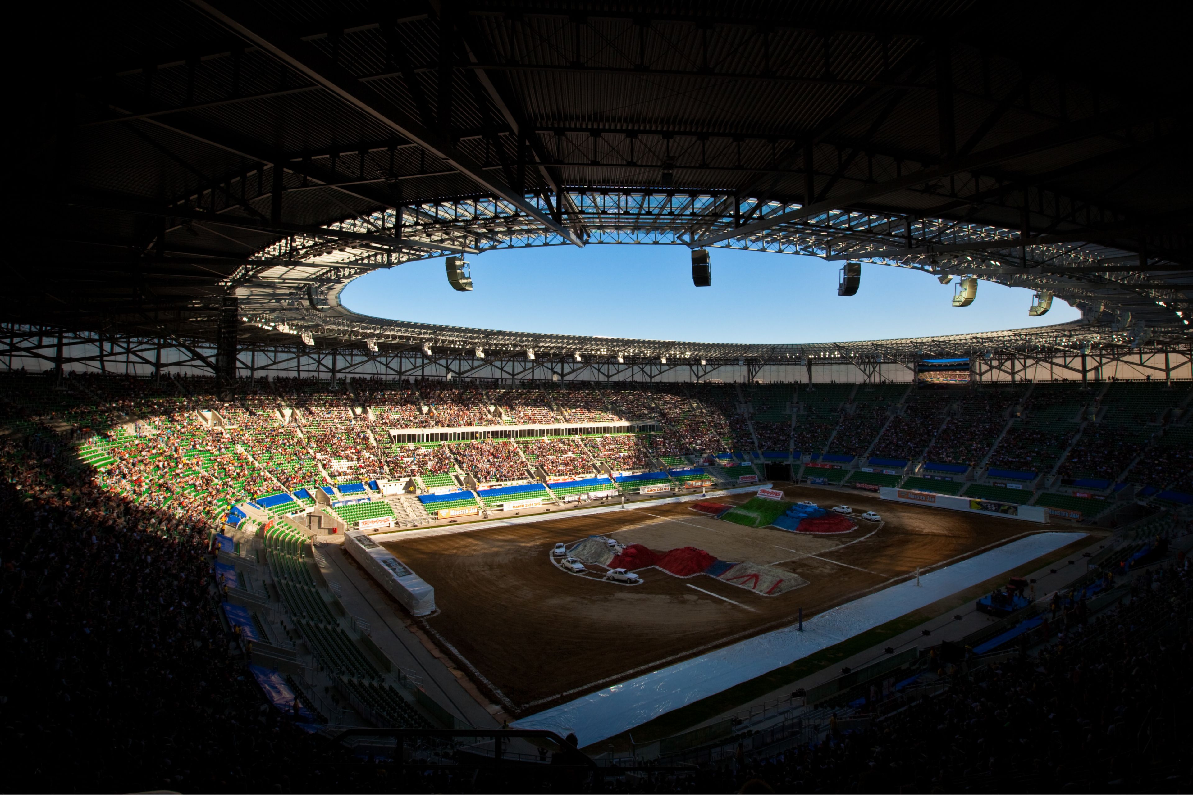 Municipal Stadium in Wroclaw, Poland