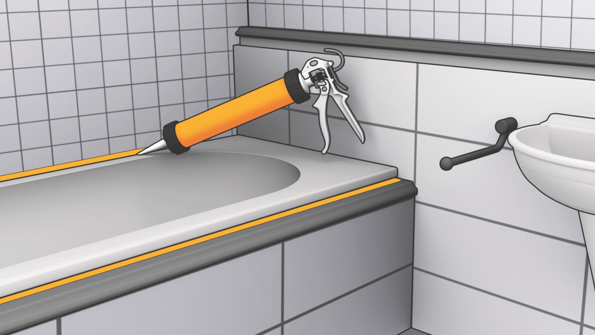 How to Seal Around a Sink and Basin