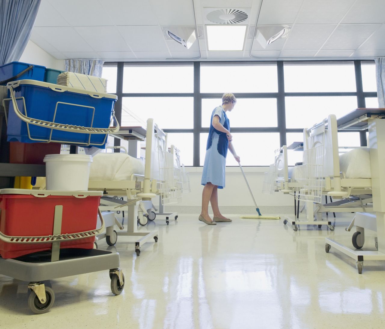 Hygienic Floors Walls And Ceilings In Hospitals And Other