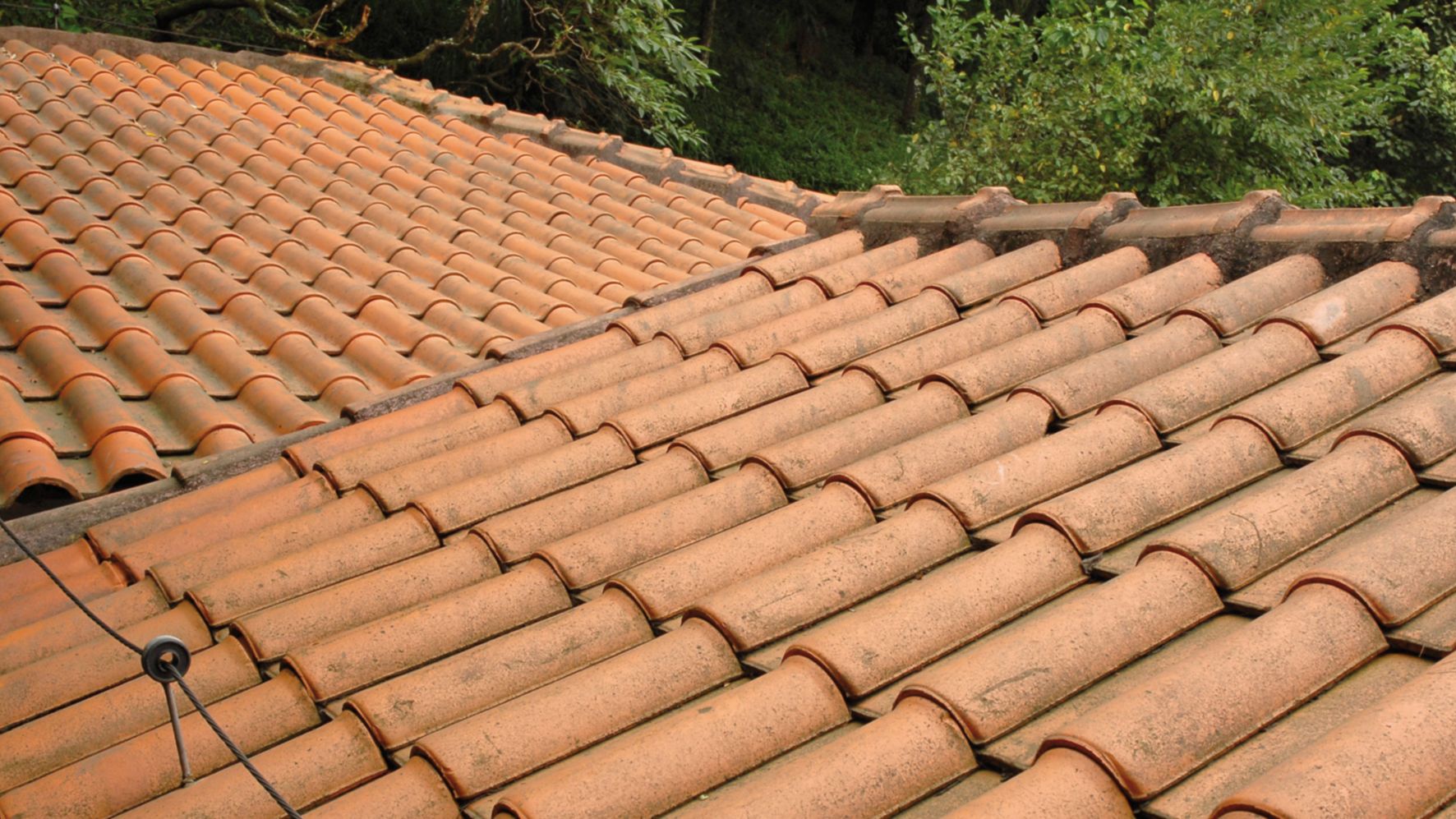 Liquid applied membrane substrate roof tiles