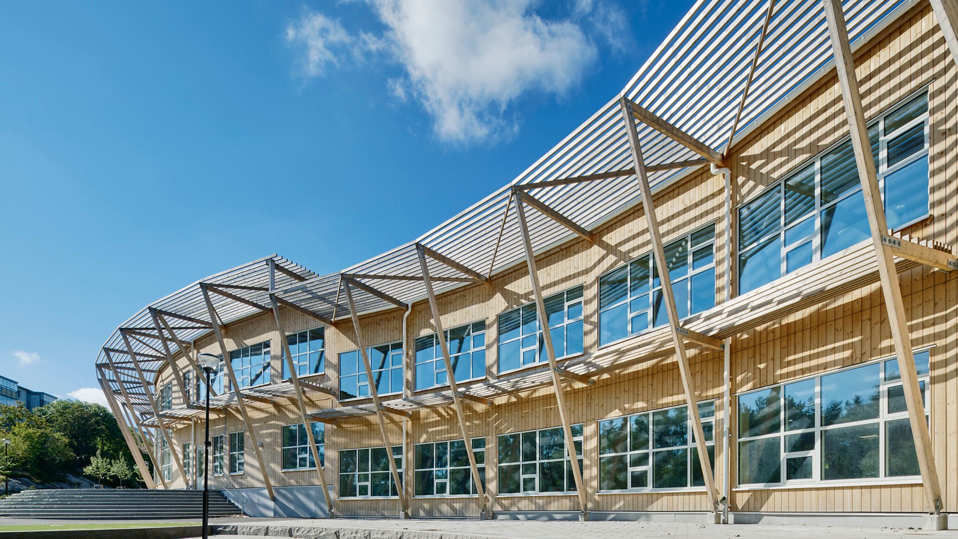 Landamäreskolan school in Gothenburg Sweden