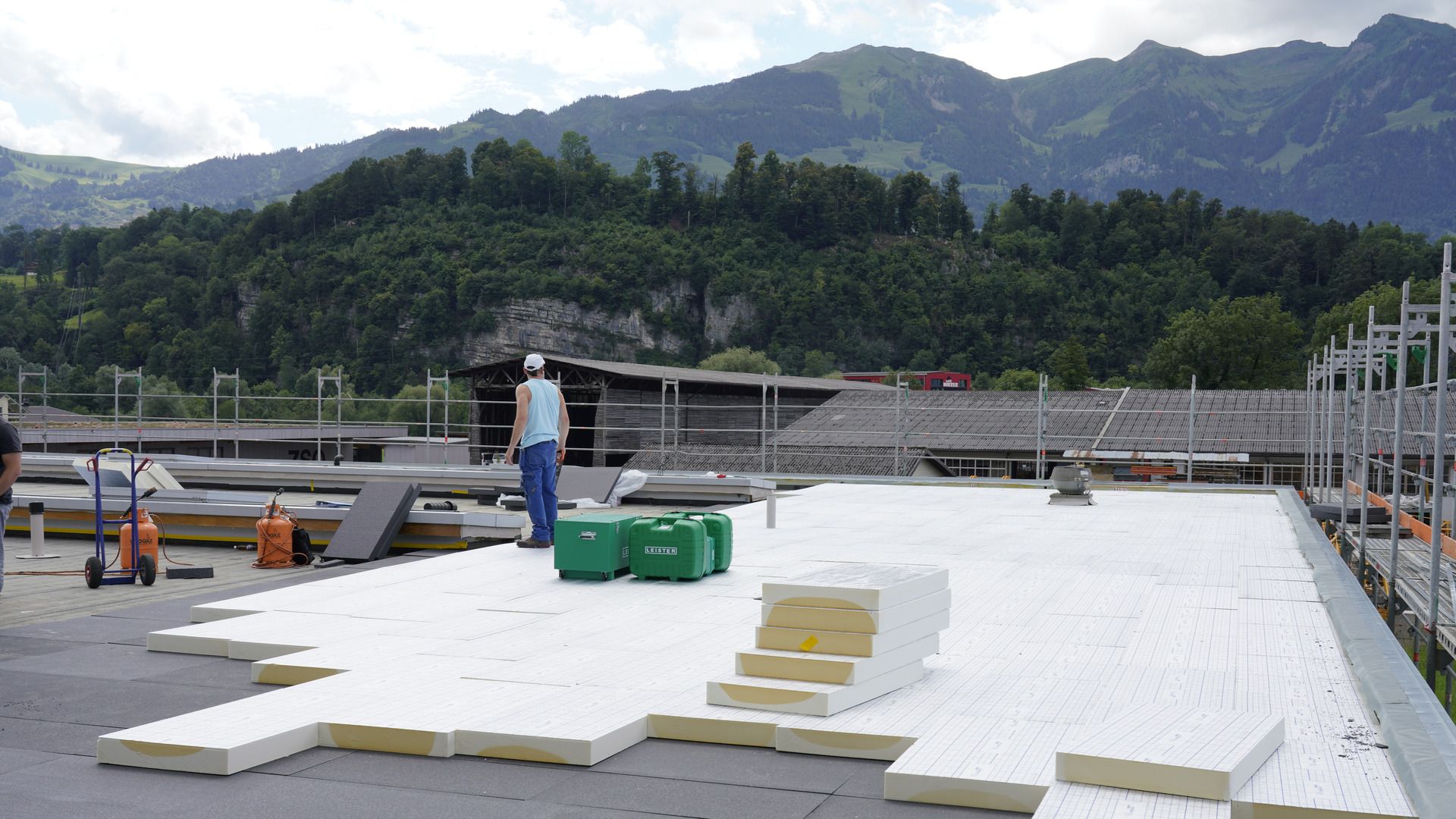 Refurbishment of Leister Technologies AG Roof