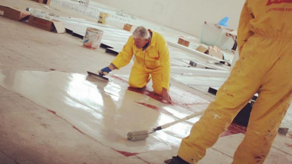 Flooring Workers Lisca Bianca