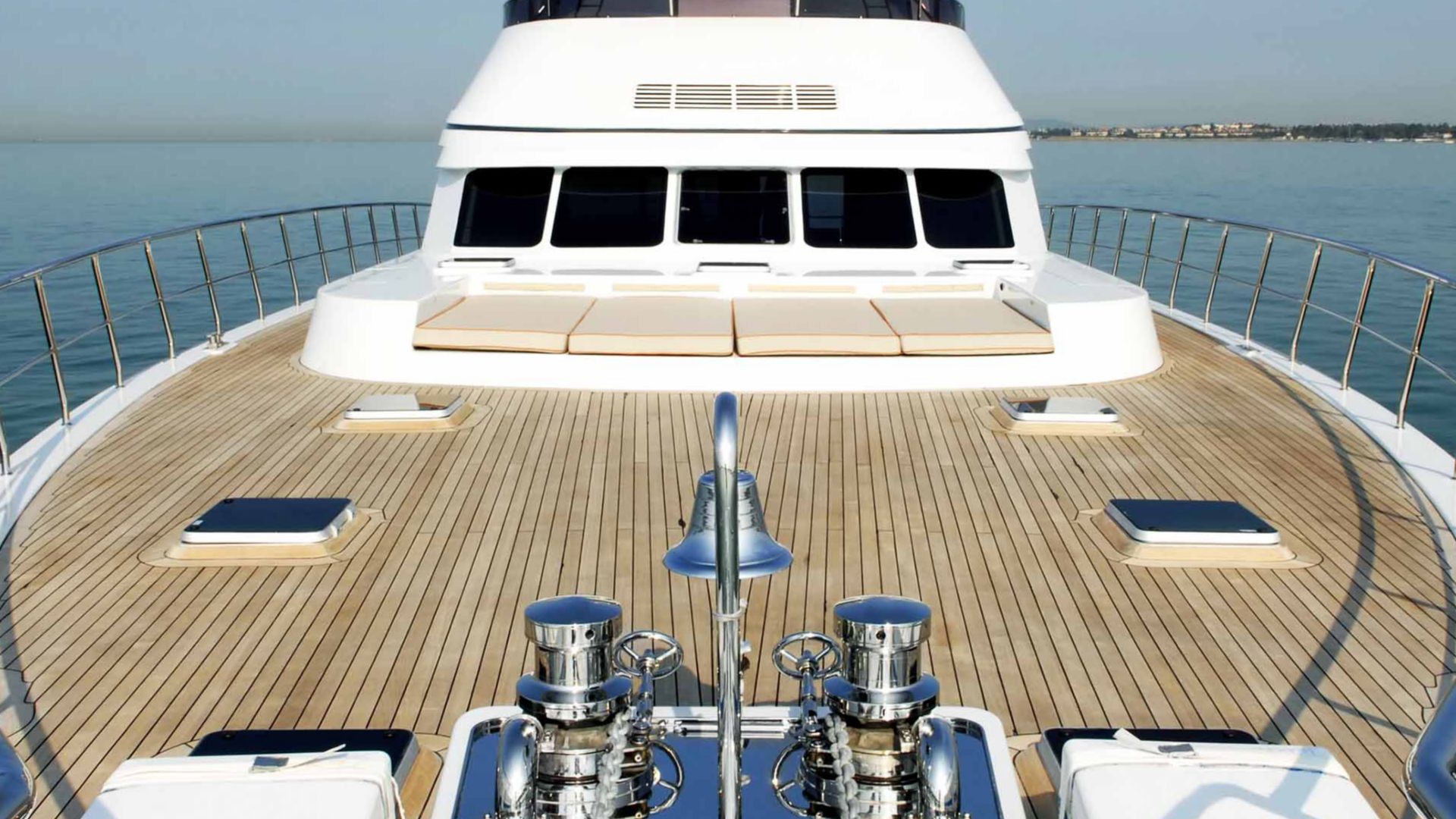 Marine synthetic teak decking systems