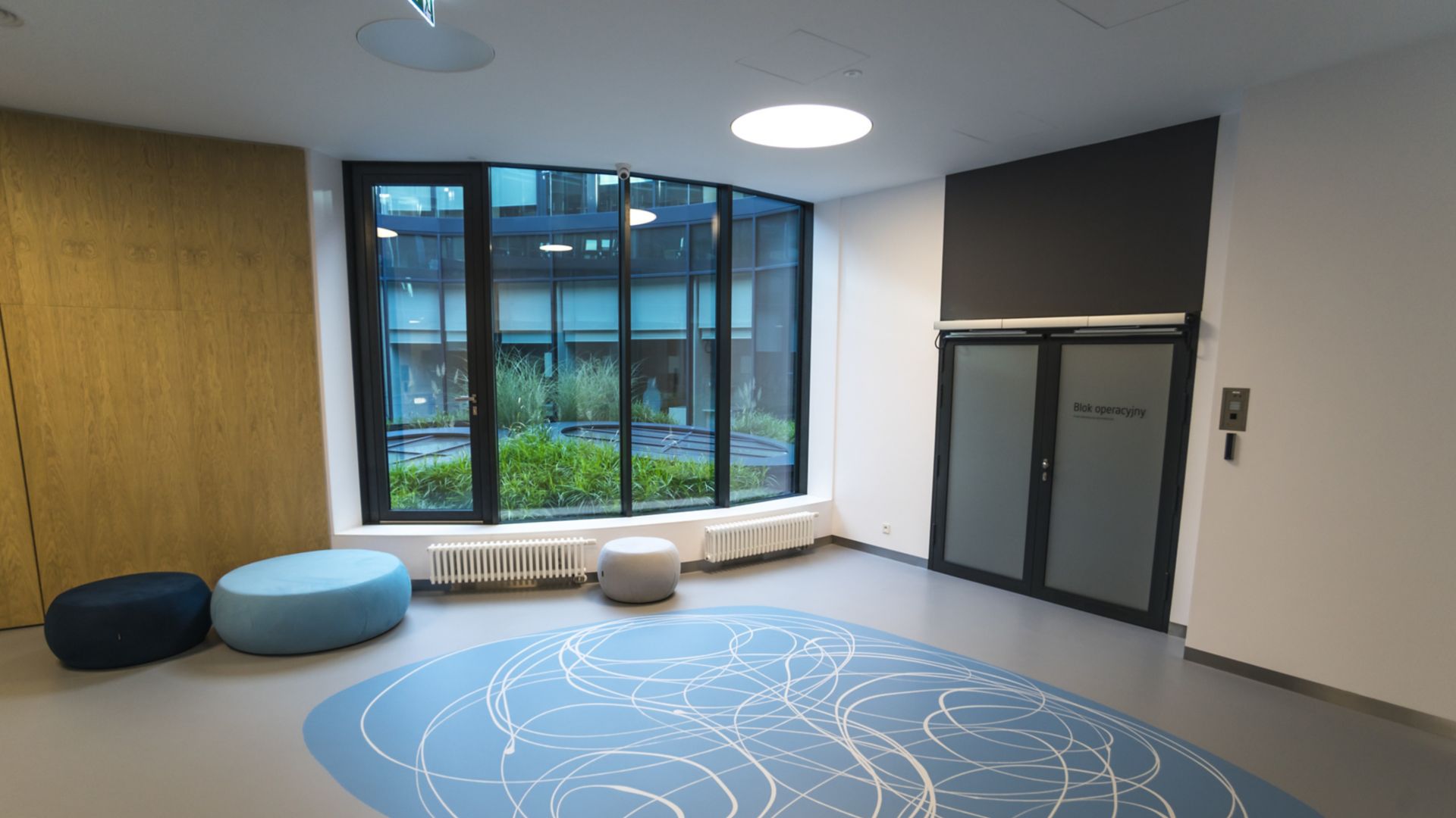 Floor of the Medicus Clinic in Wroclaw, Poland