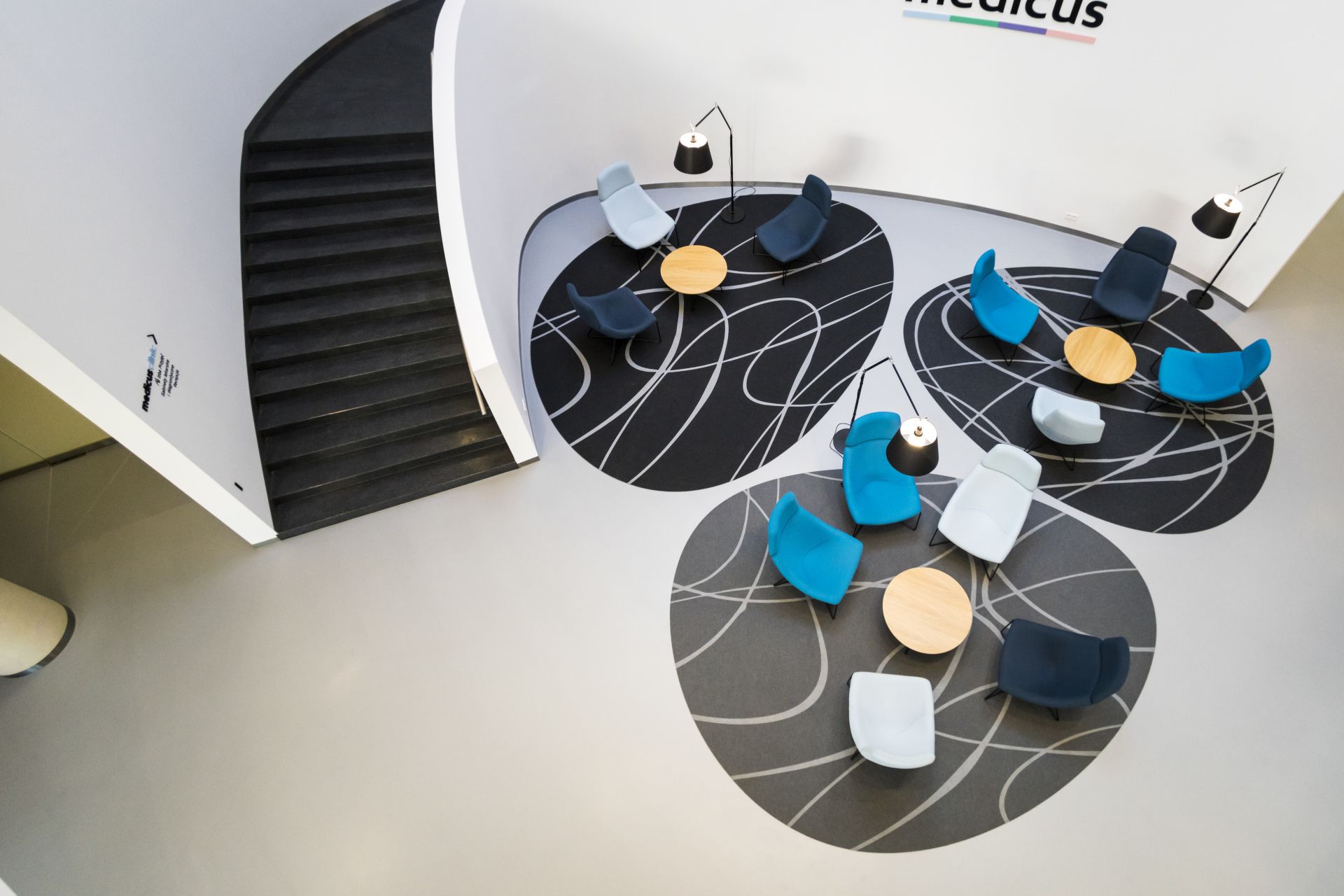 Floor of the Medicus Clinic in Wroclaw, Poland