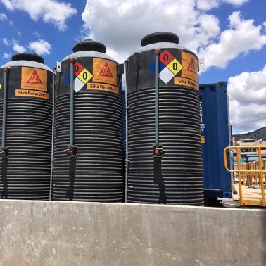 厄瓜多尔基多的地铁的建筑工地