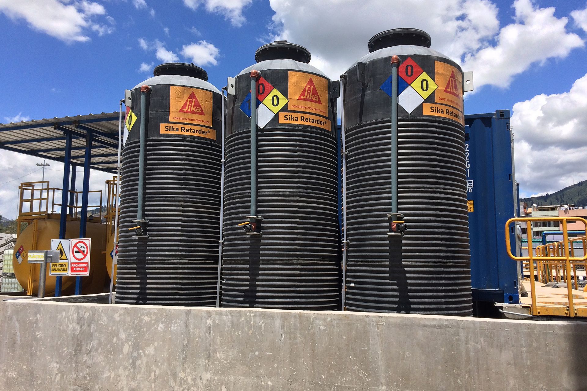 厄瓜多尔基多的地铁的建筑工地