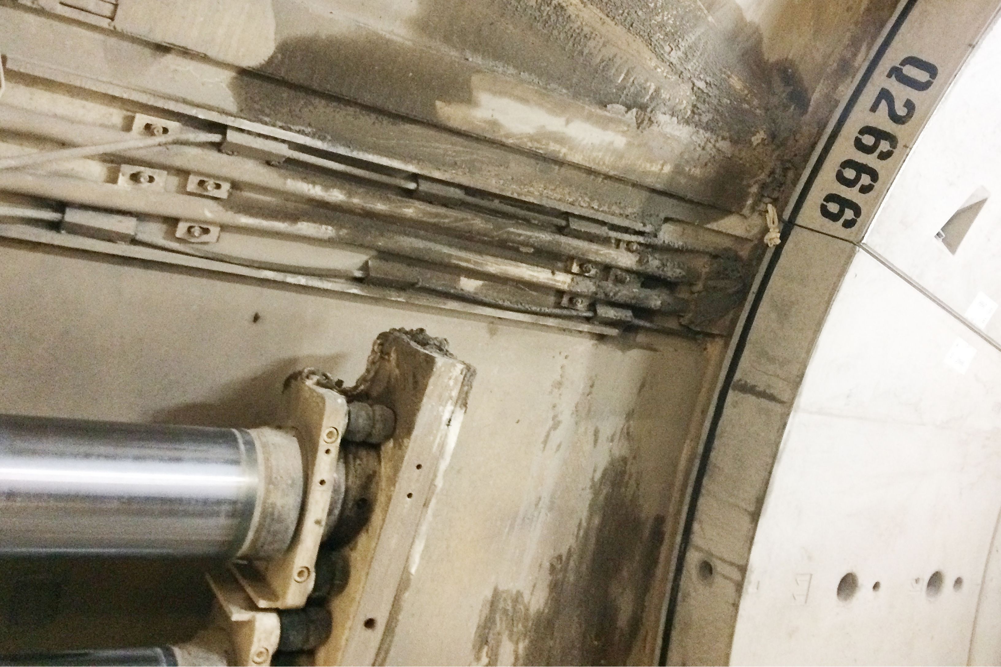 厄瓜多尔基多的地铁的建筑工地