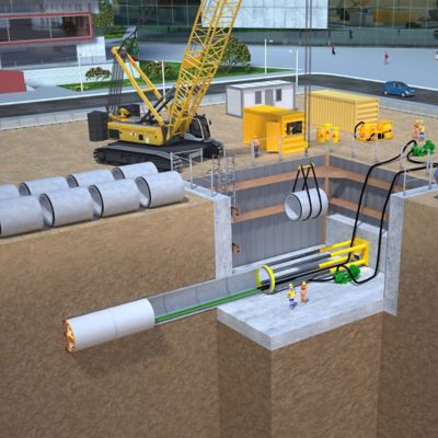 Products For Fast Excavation With Microtunneling