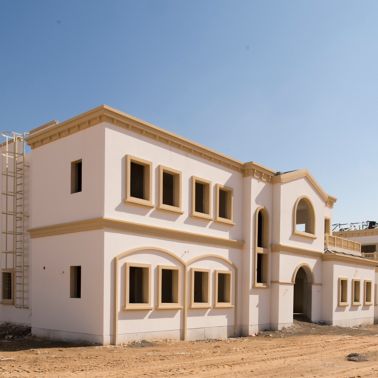 Construction site of Musanada Villas in United Arab Emirates
