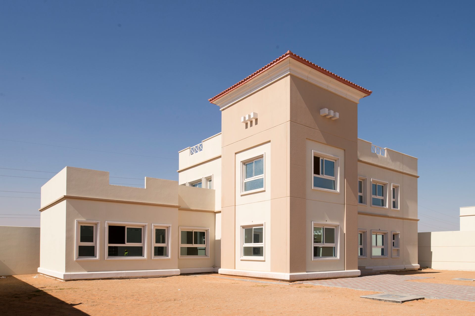 Construction site of Musanada Villas in United Arab Emirates