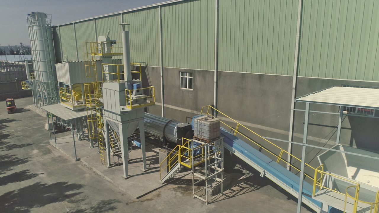 2019年11月，埃塞俄比亚新砂浆厂