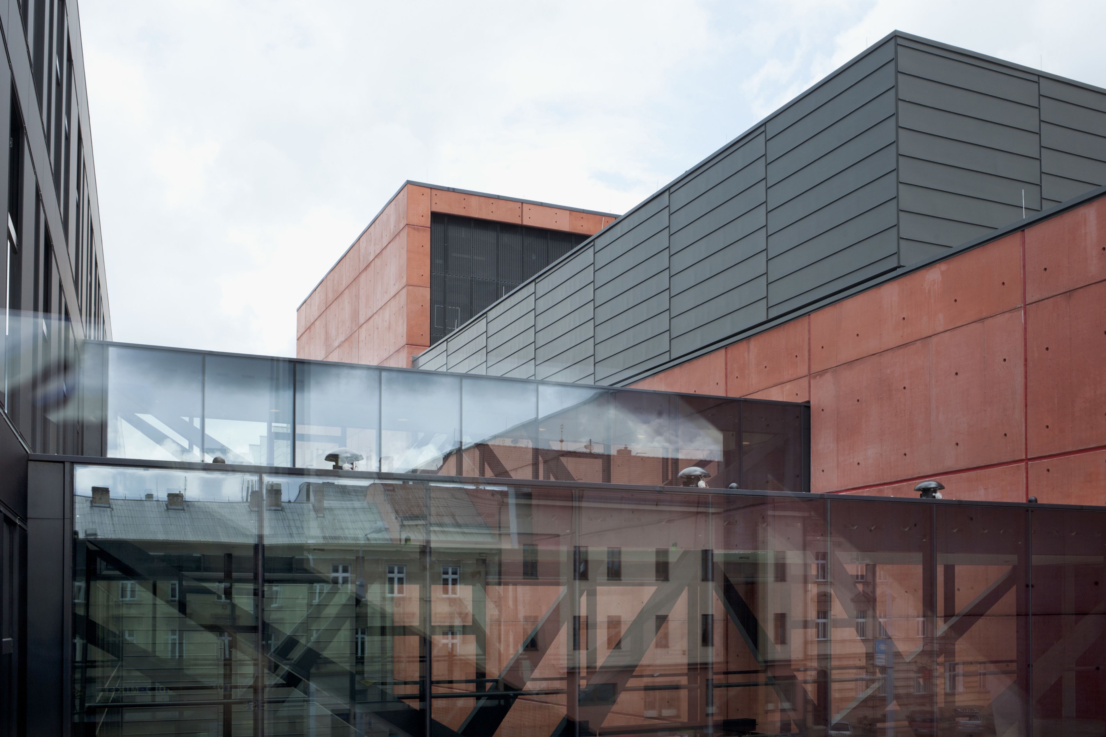 Nove Divaldo Theatre in Pilsen, the Czech Republic, built with Sika Architectural Concrete