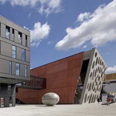 Nove Divaldo Theatre in Pilsen, the Czech Republic, built with Sika Architectural Concrete