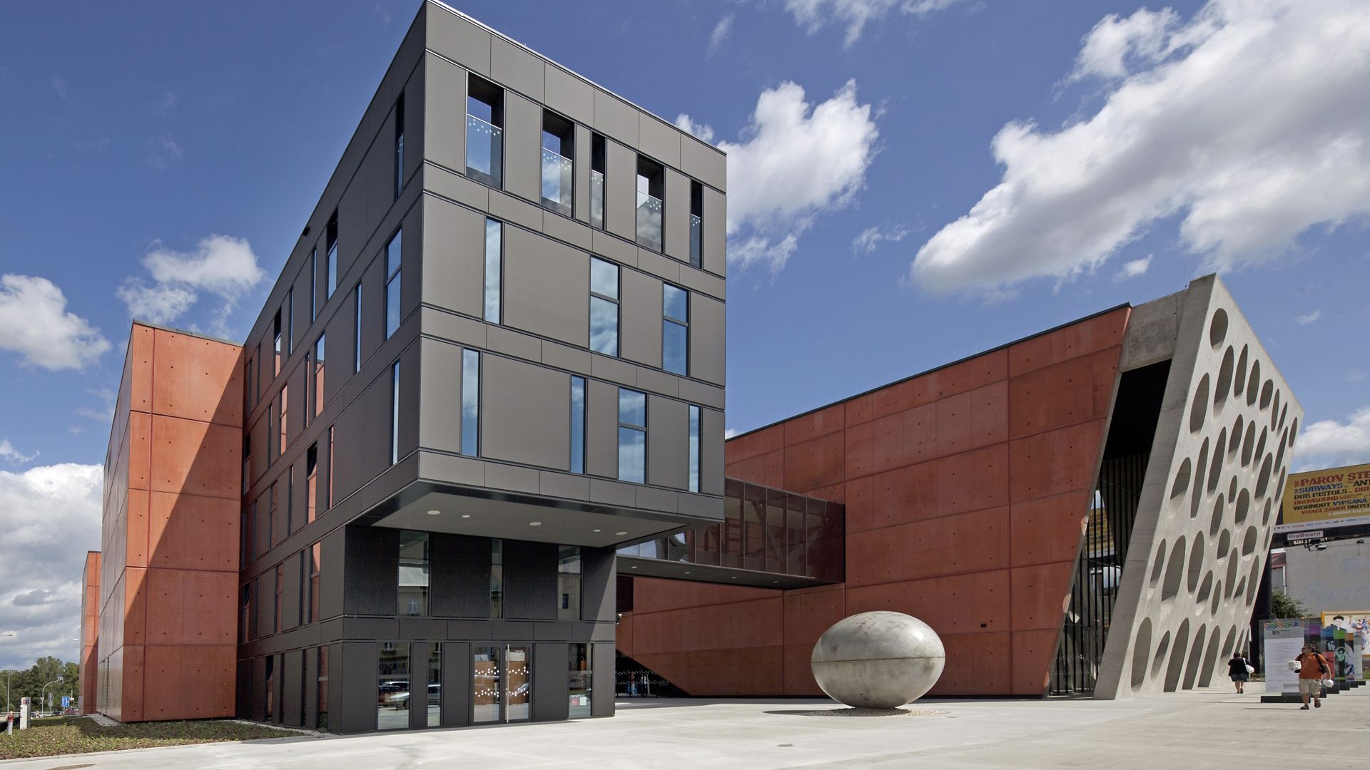 Nove Divaldo Theatre in Pilsen, the Czech Republic, built with Sika Architectural Concrete