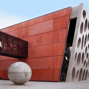 Nove Divaldo Theatre in Pilsen, the Czech Republic, built with Sika Architectural Concrete