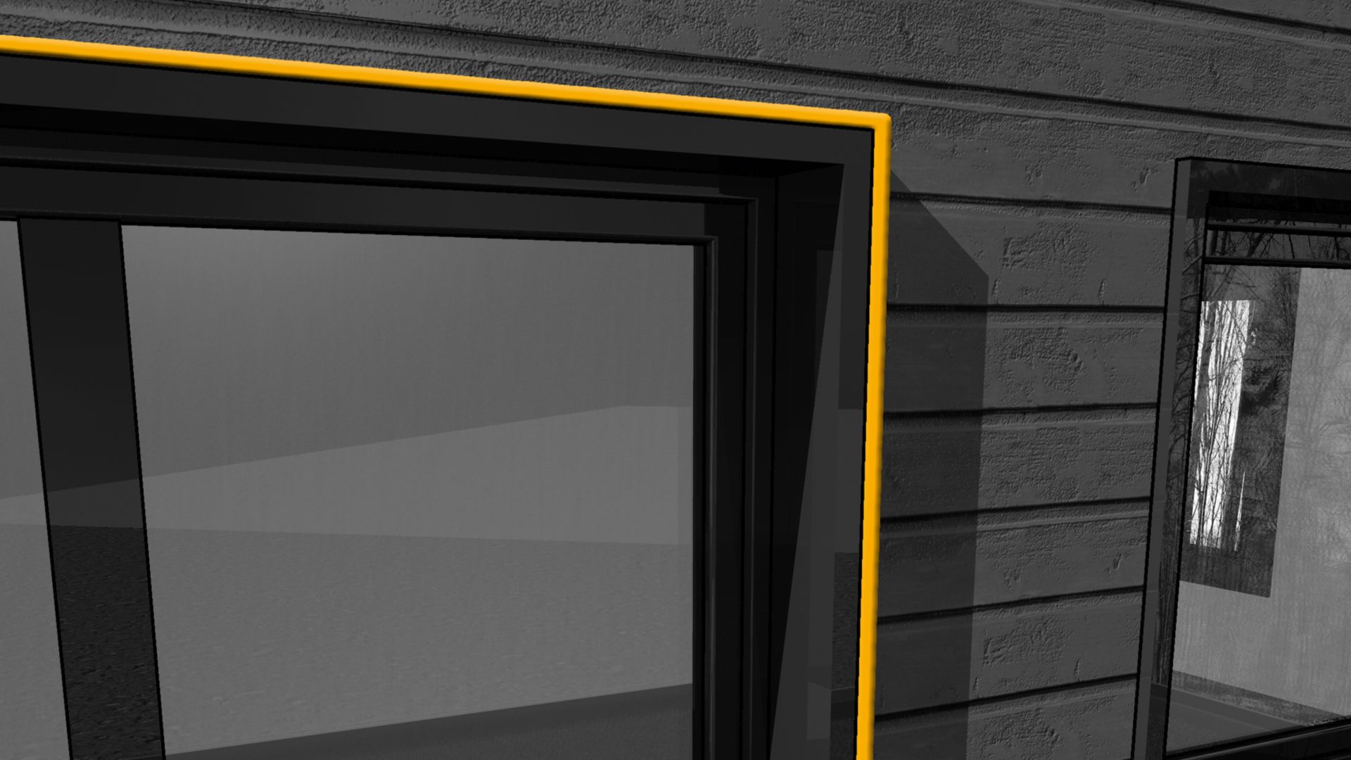 Illustration of joint sealant for window insulation for offsite construction