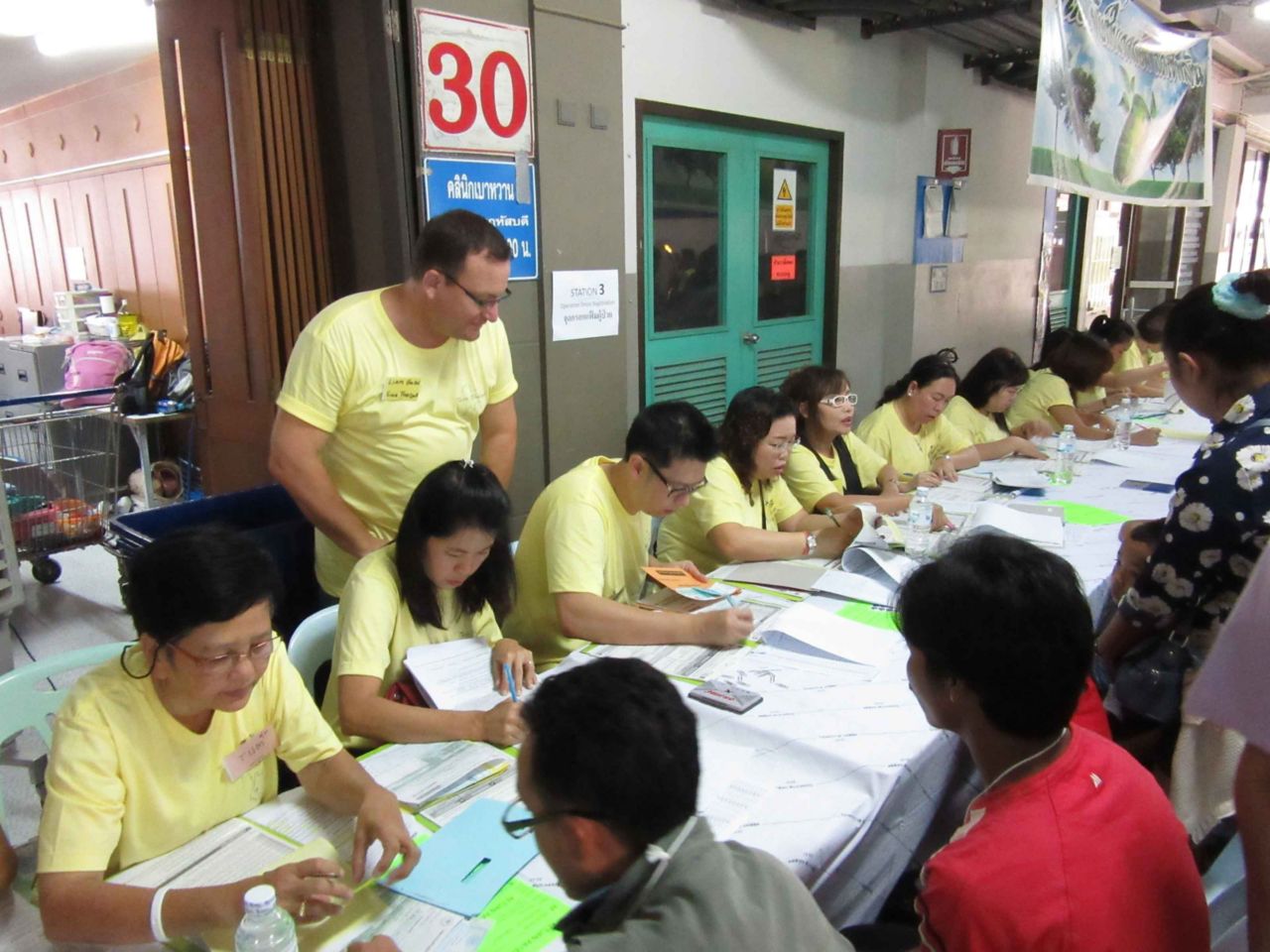 梅花鹿员工志愿活动