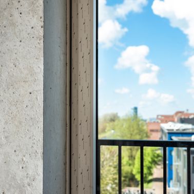 荷兰阿姆斯特丹Ourdomain新建公寓的建筑工地