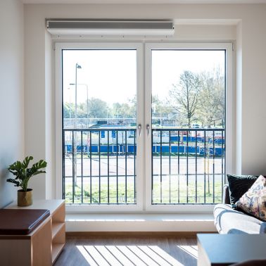 荷兰阿姆斯特丹Ourdomain新建公寓的建筑工地