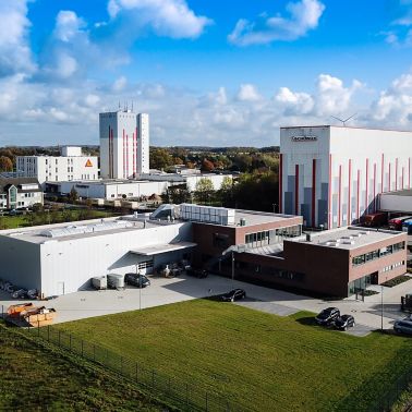 The state-of-the-art site in Rosendahl, Germany, with the new Customer Technology Center.