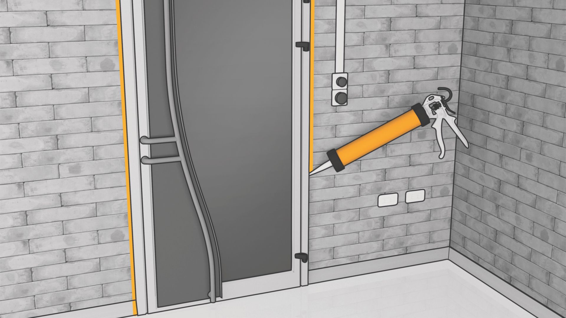 Fire resistant acrylic sealant for linear seals and penetrations