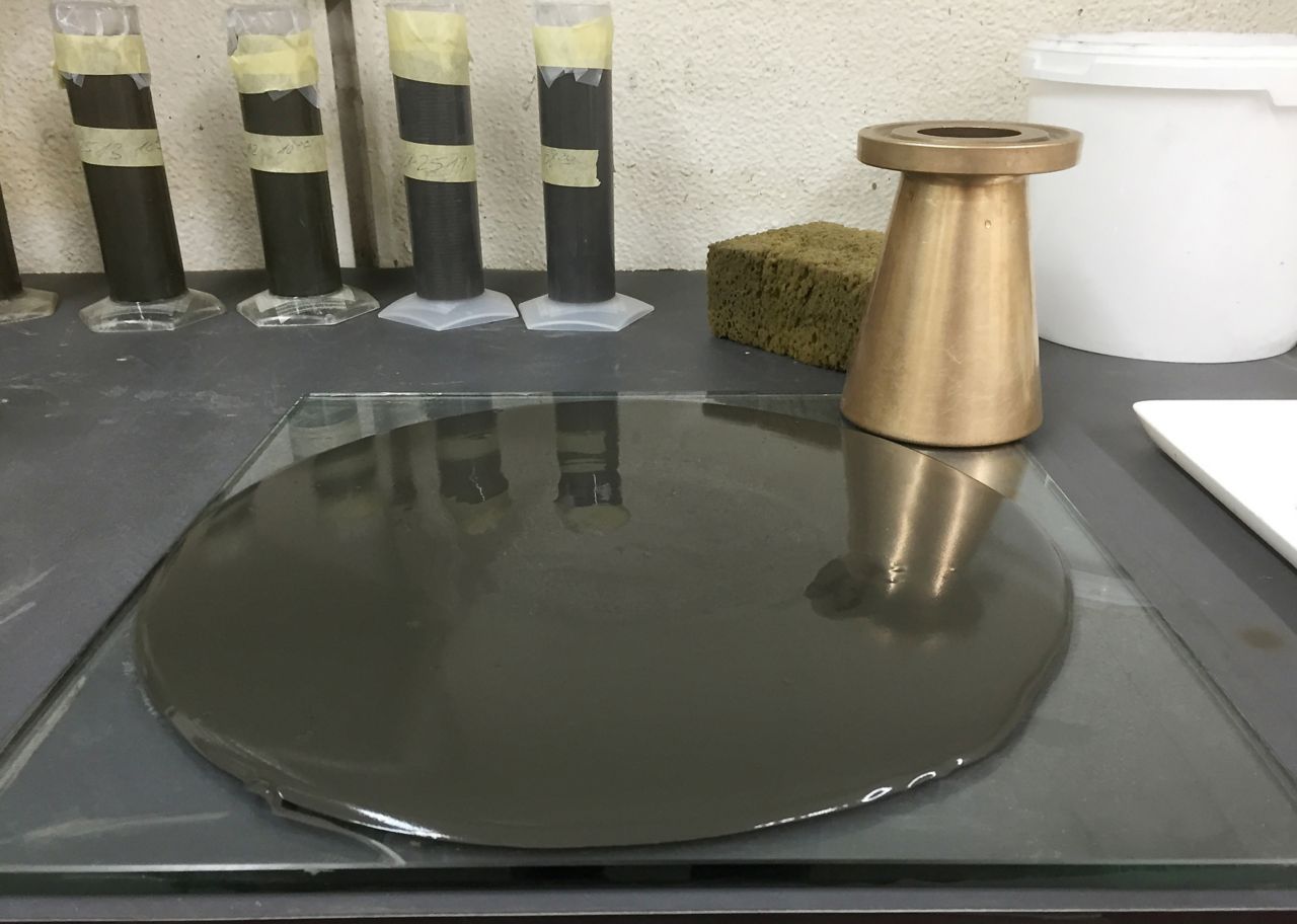 矿用充填外加剂的膏体配合比设计