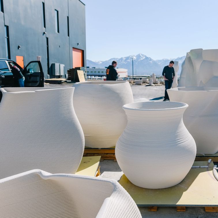 Sika’s 3D concrete printing technology allows complex geometries to be realized economically