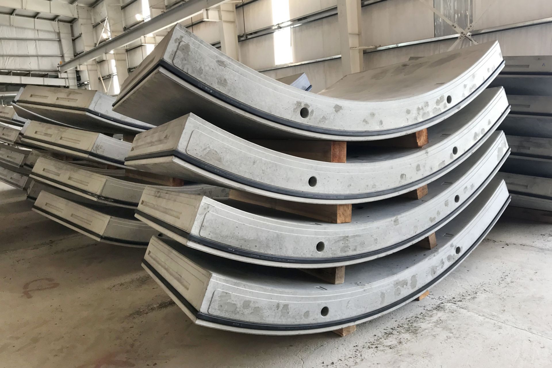 阿根廷隧道Arroyo -Vega隧道的预制混凝土