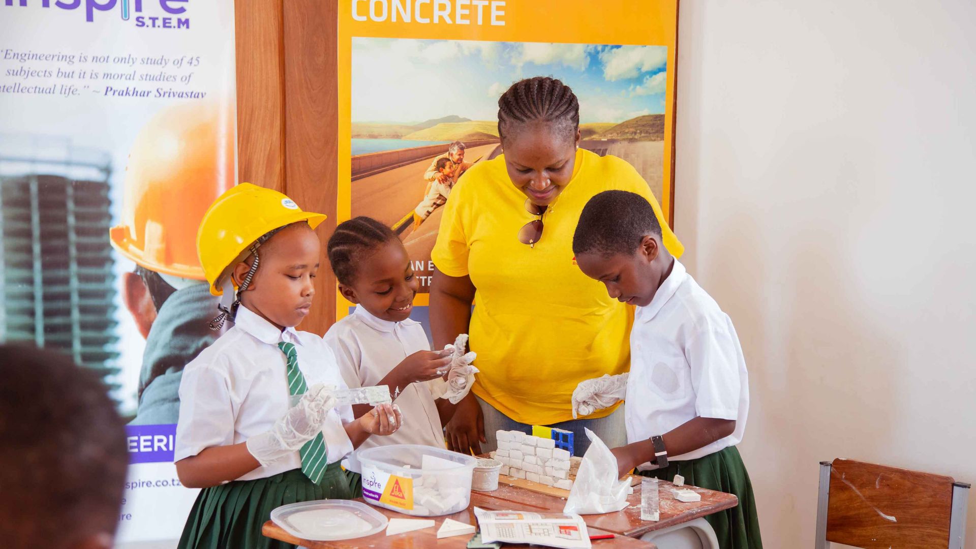 Kids at Project Inspire Tanzania