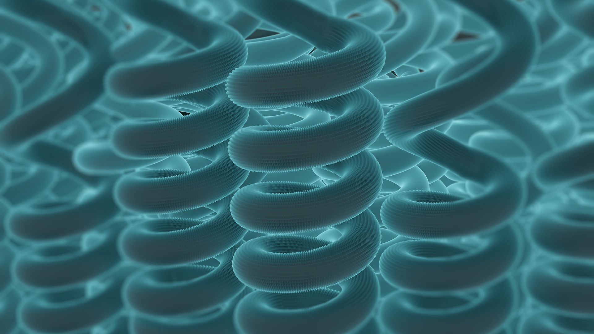 Illustration of Sika Purform® polyurethane technology close up spirals