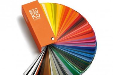 RAL classic color fan deck for Sika roof membrane custom colors