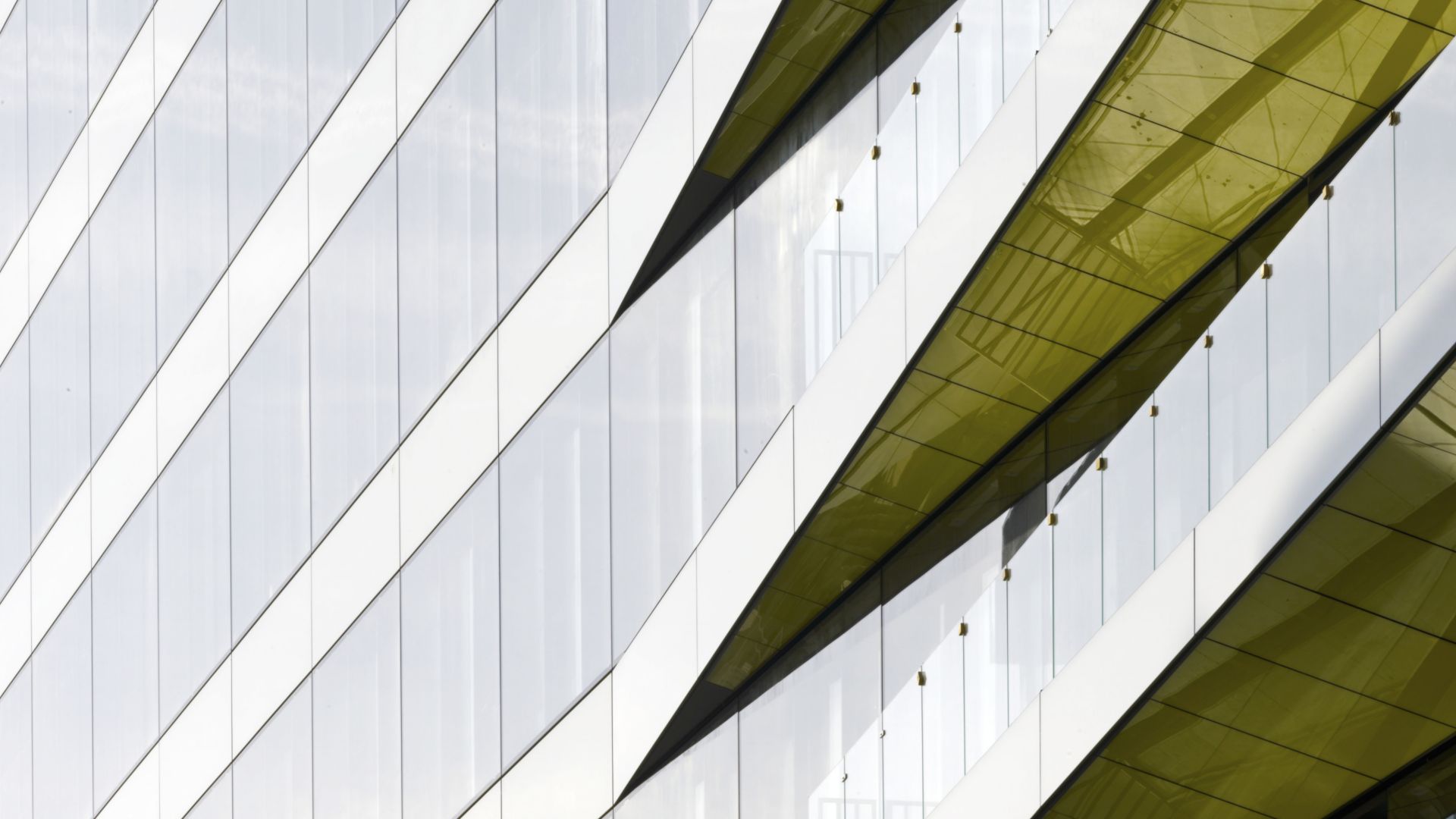 Balustrades of the riverbank house in London, UK at night