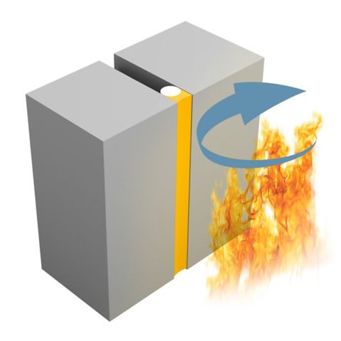 Fire resistance illustration of Integrity (E)