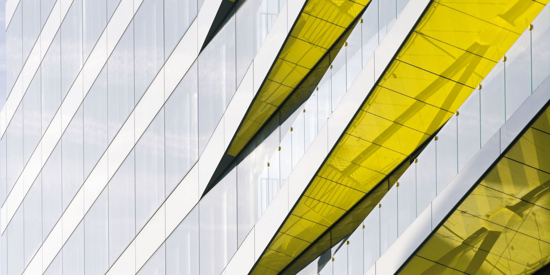 Riverbank House in London balcony with Sika glass wall grouting