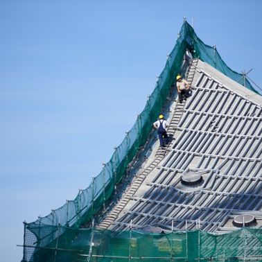 Sarnafil waterproofing membrane on roofing area of Elbphilharmonie in Hamburg 