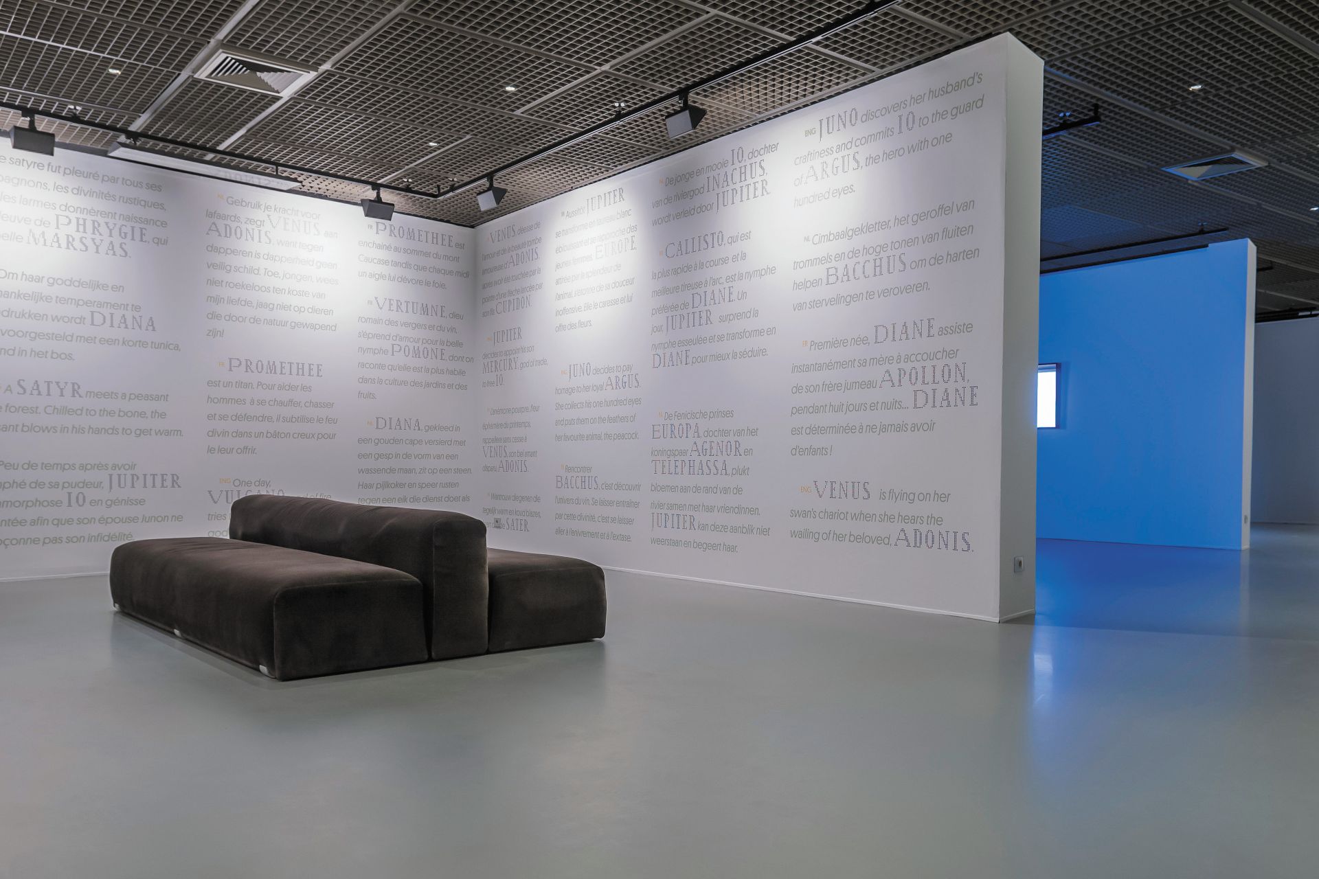 Floor of the Royal Museums of Fine Arts in Brussels, Belgium