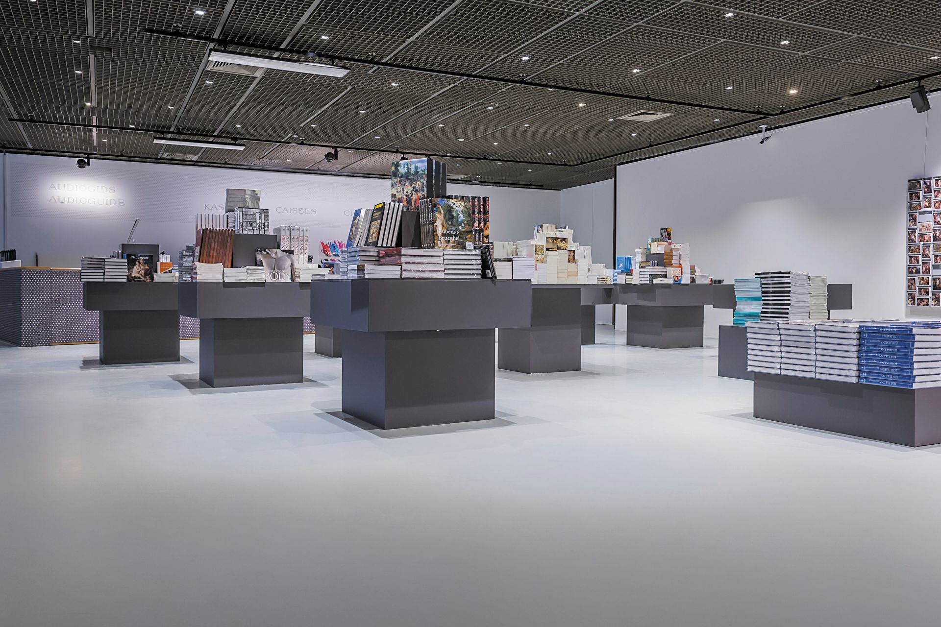 Floor of the Royal Museums of Fine Arts in Brussels, Belgium