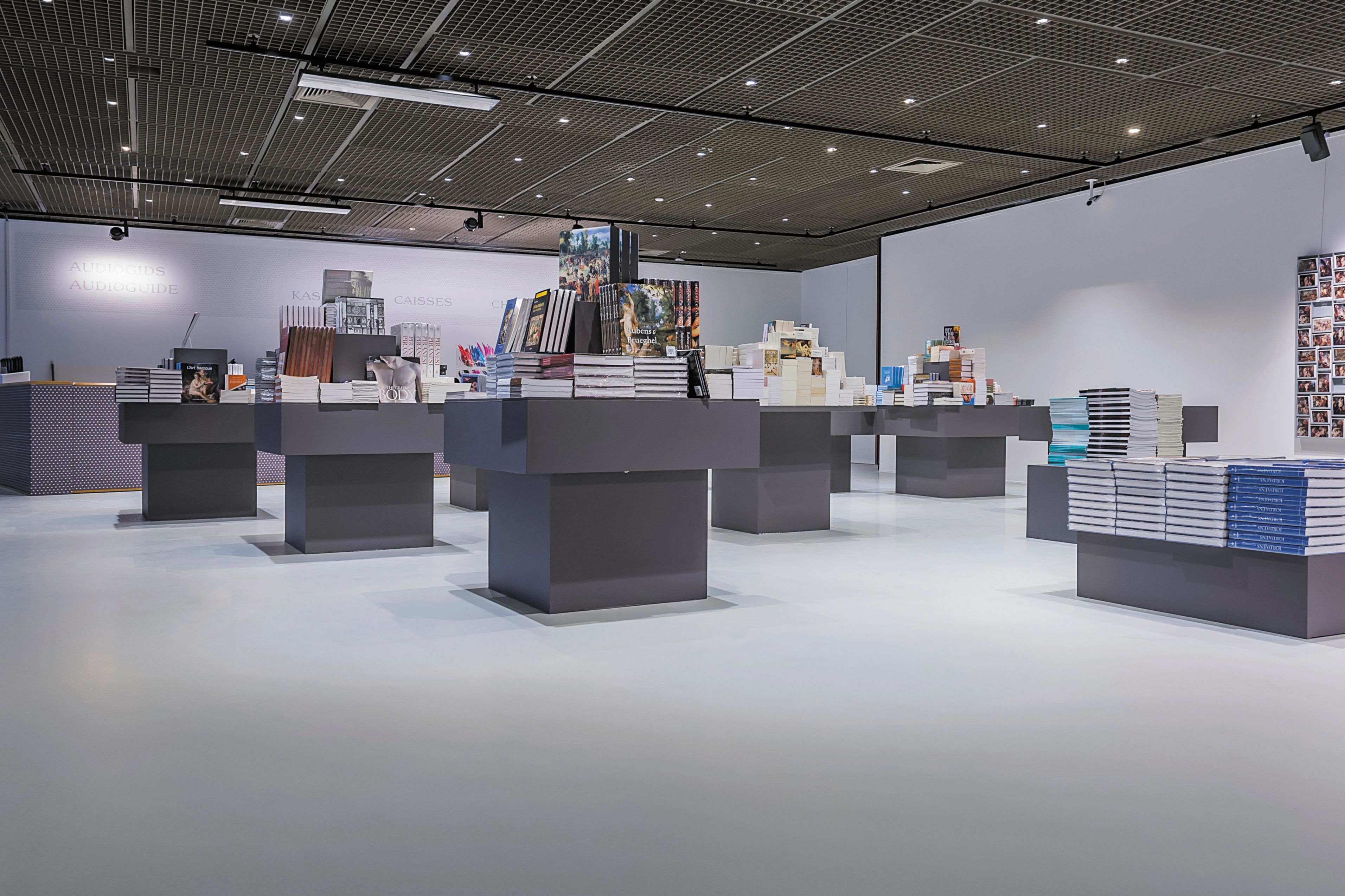 Floor of the Royal Museums of Fine Arts in Brussels, Belgium