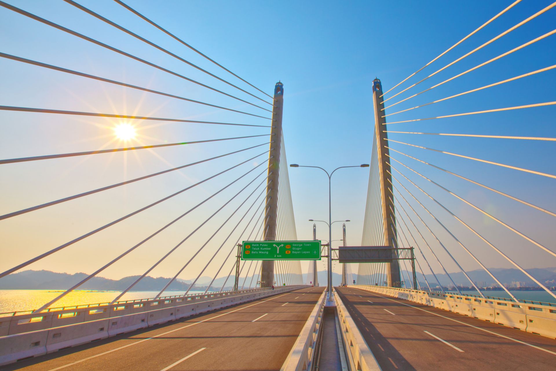 Second Penang Bridge in Malaysia