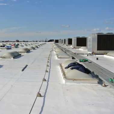 Roof of Shopping Center in Campania