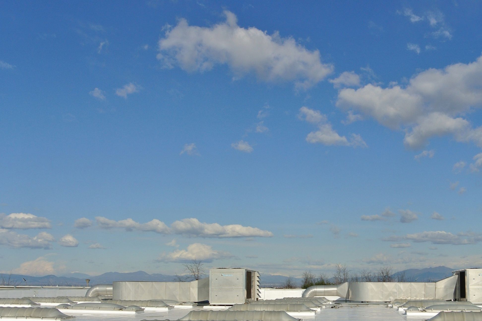 Roof of Shopping Center in Campania