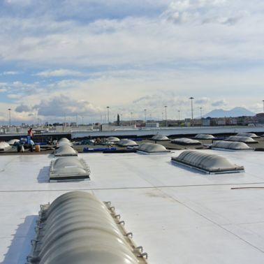 Roof of Shopping Center in Campania