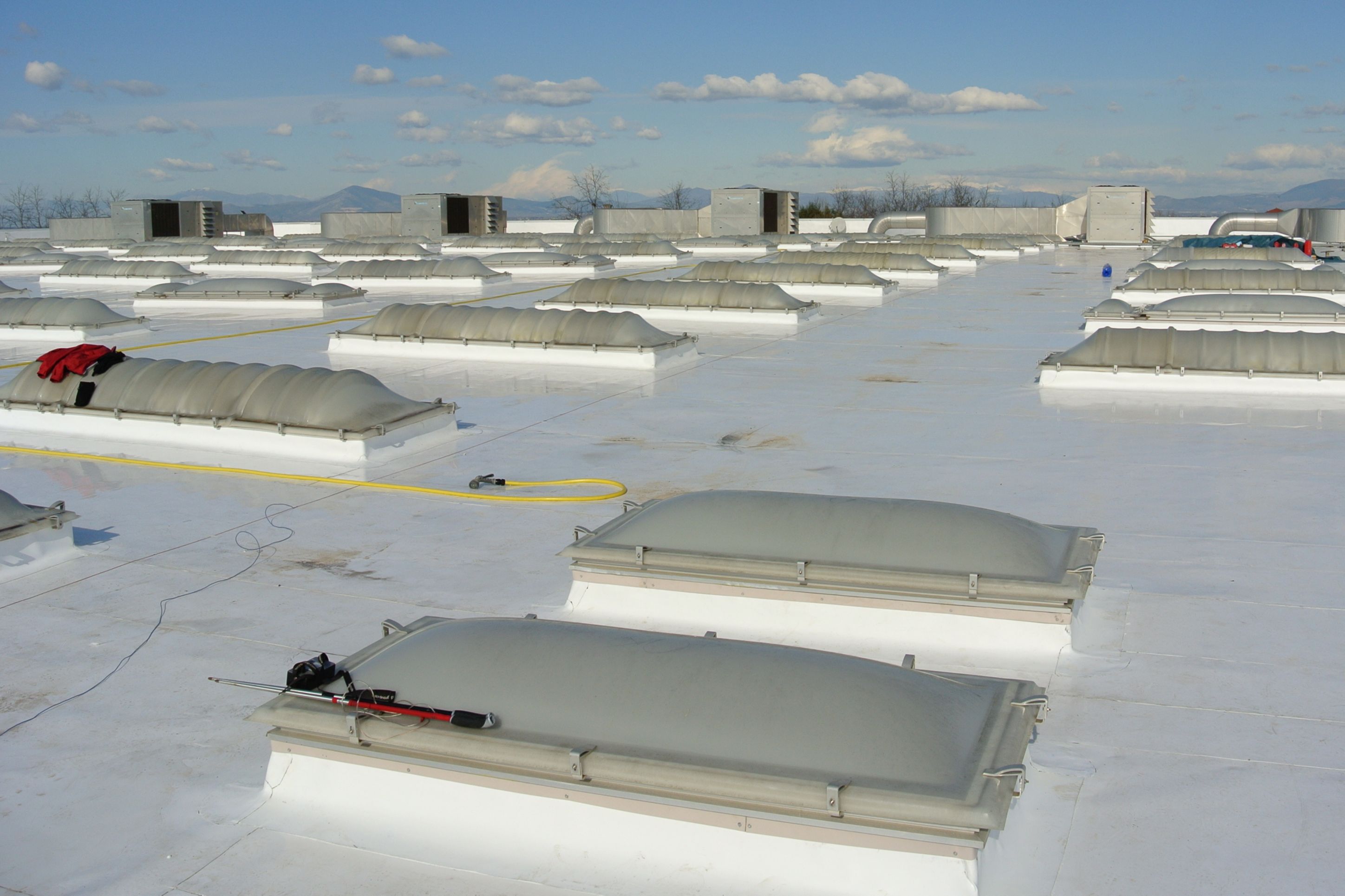 Roof of Shopping Center in Campania