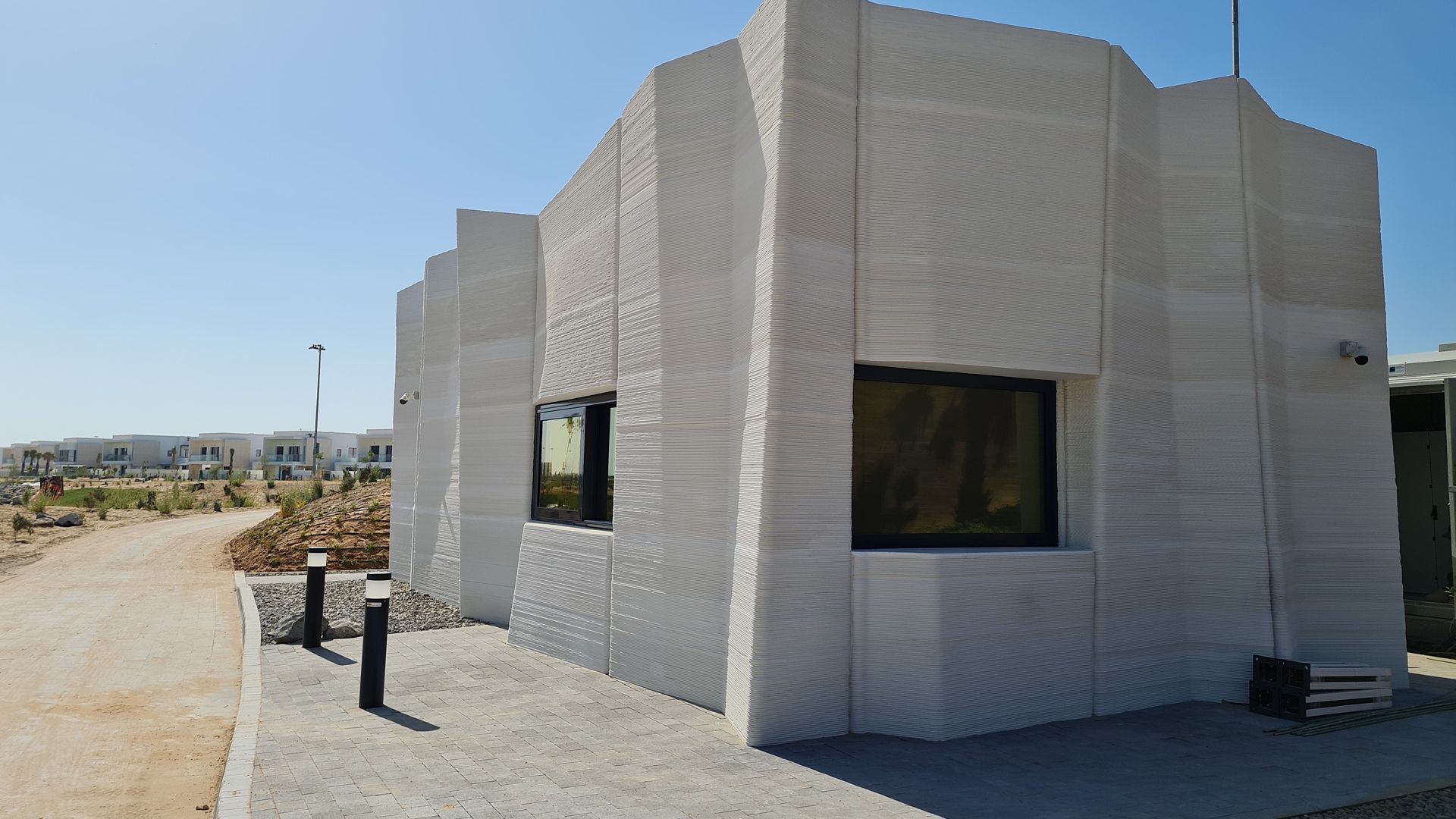 Sika Besix 3D concrete printed modular building