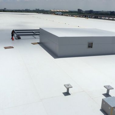 梅花牌冷屋顶在台湾某工厂的应用