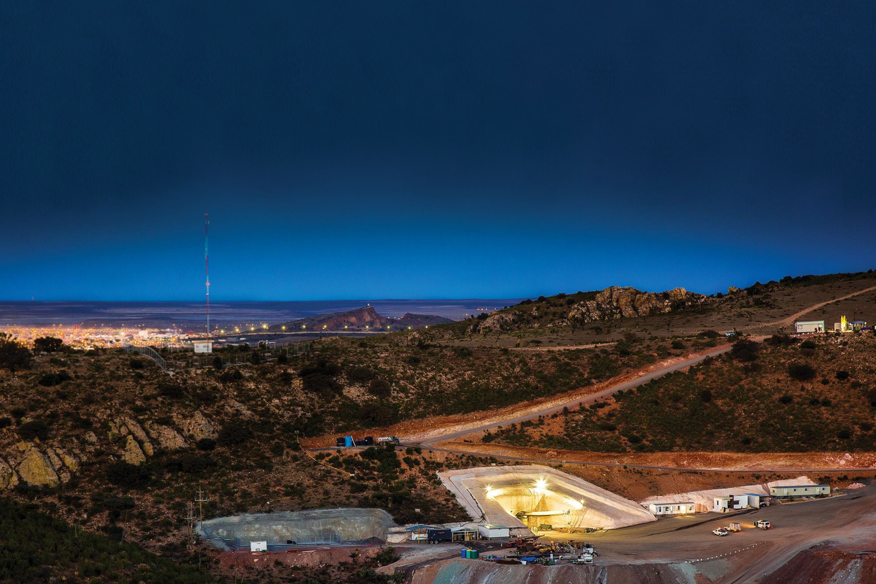 墨西哥心脏地带的银矿