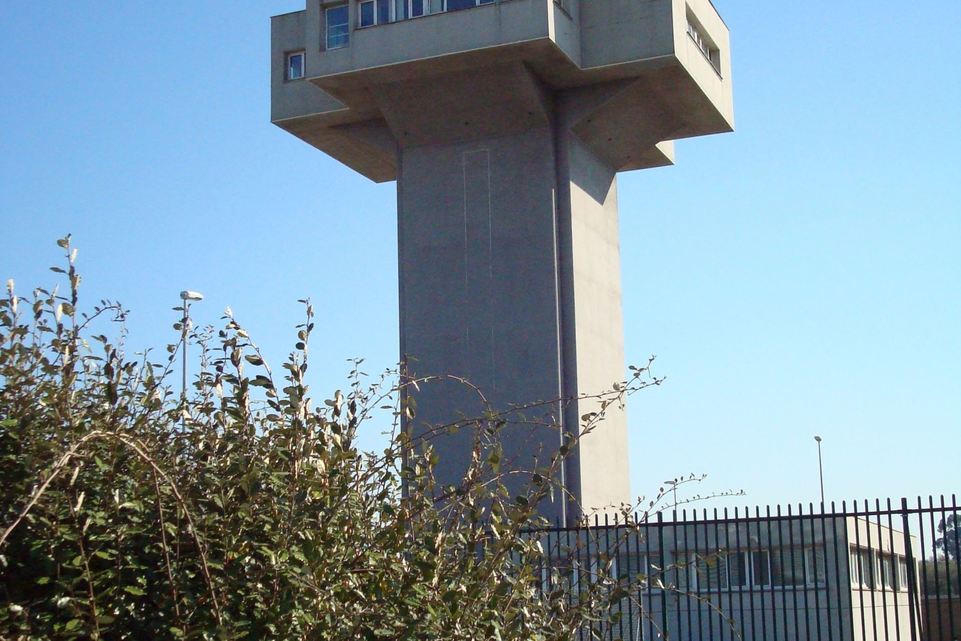 Control tower in Santander Airport