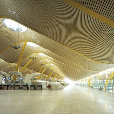 西班牙马德里的巴拉哈斯机场